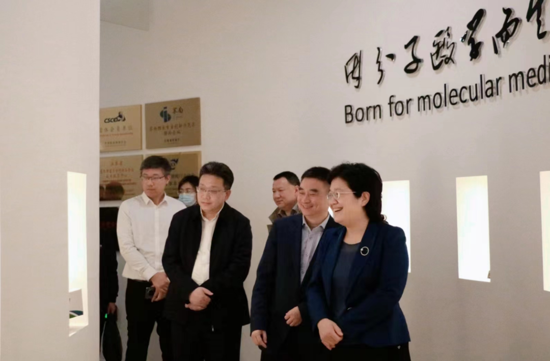 徐州市政府代表团莅临UPAY国际UPAY生物调研指导